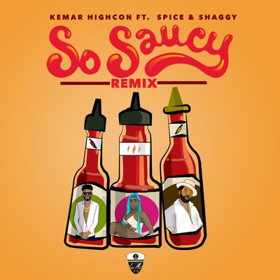 So Saucy (Remix)'s cover