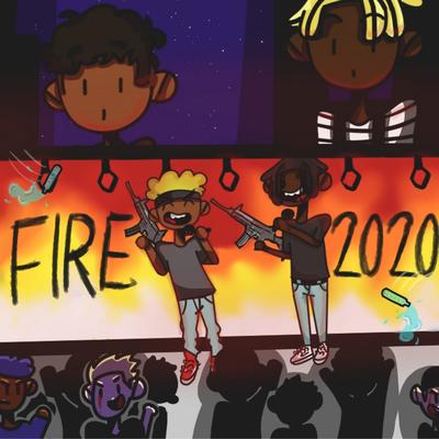 Fire 2020 By Big Rush, Yung Nobre's cover