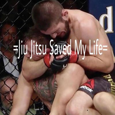 Jiu Jitsu Saved My Life By David Lopezz the Double Letta's cover