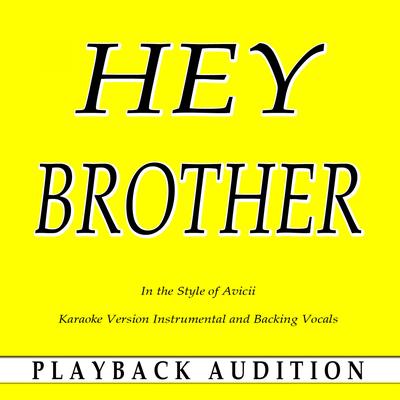 Hey Brother (In the Style of Avicii) [Karaoke Version]'s cover