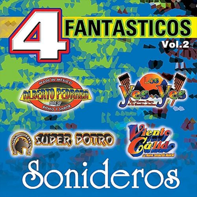 4 Fantasticos Sonideros, Vol. 2's cover