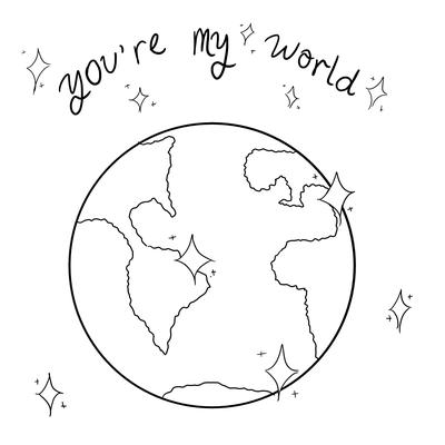 you're my world By atlas's cover