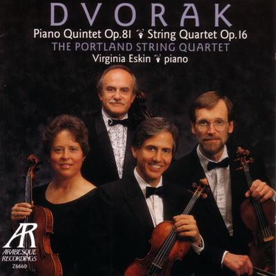 Dvorak: Piano Quintet Op.81, String Quartet Op.16's cover