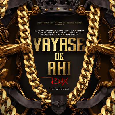 Vayase De Ahí (Remix)'s cover