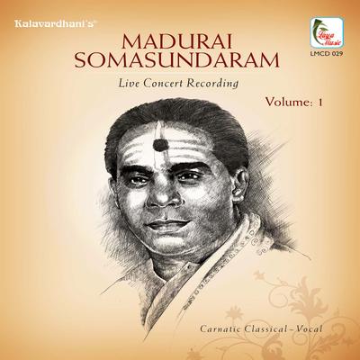 Madurai Somasundaram, Vol. 1 (Live)'s cover