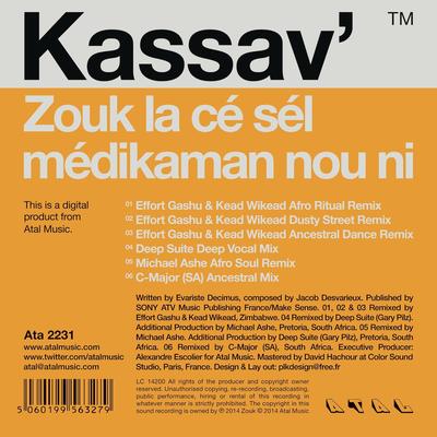 Zouk la cé sél médikaman nou ni (Effort Gashu & Kead Wikead Ancestral Dance Remix)'s cover