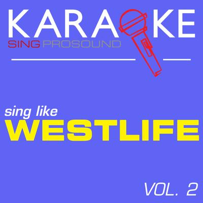 Karaoke in the Style of Westlife, Vol. 2's cover