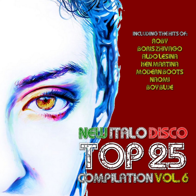 New Italo Disco Top 25 Compilation, Vol. 6's cover