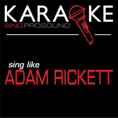 Karaoke in the Style of Adam Rickett's cover