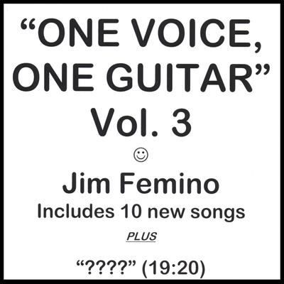 One Voice, One Guitar - Vol. 3's cover