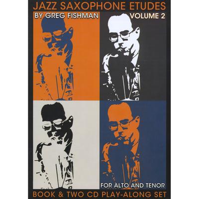 Jazz Saxophone Etudes, Vol. 2's cover