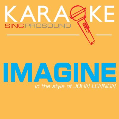 Imagine (In the Style of John Lennon) [Karaoke Instrumental Version]'s cover