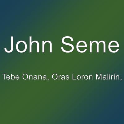 Tebe Onana, Oras Loron Malirin,'s cover