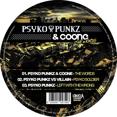 The Words By Psyko Punkz, Coone's cover