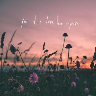 you don't love her anymore's cover