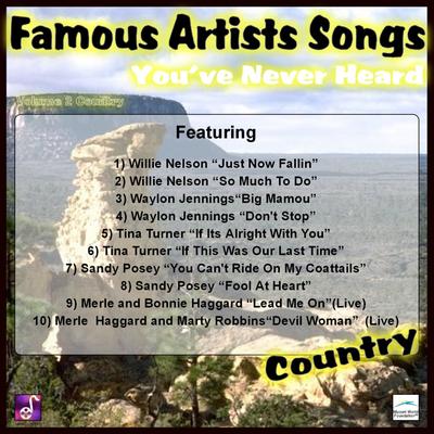 Famous Artists Songs You've Never Heard Country, Vol. 2's cover