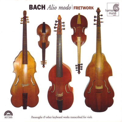Dies sind die heiligen zehen Gebot (alio modo), BWV 679 à 4 (from Clavier Übung, Part III) By Fretwork's cover