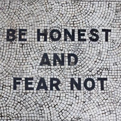 Be Honest and Fear Not's cover