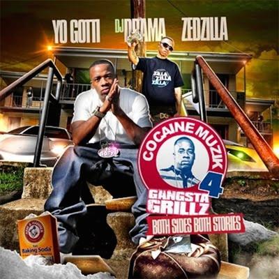 Cocaine Muzik 4: Gangsta Grillz's cover