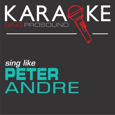 Karaoke in the Style of Peter Andre's cover