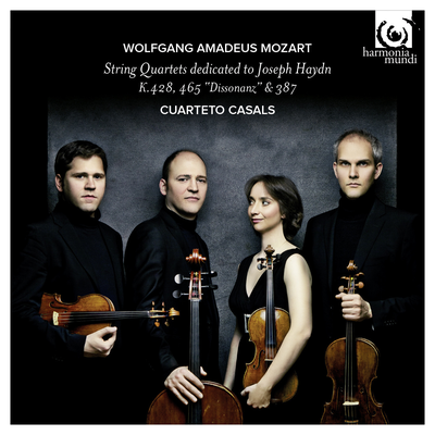 String Quartet No. 16 in E Flat Major, K. 428/421b: I. Allegro non troppo (Extended Version) By Cuarteto Casals's cover