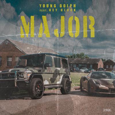 Major By Young Dolph, Key Glock's cover
