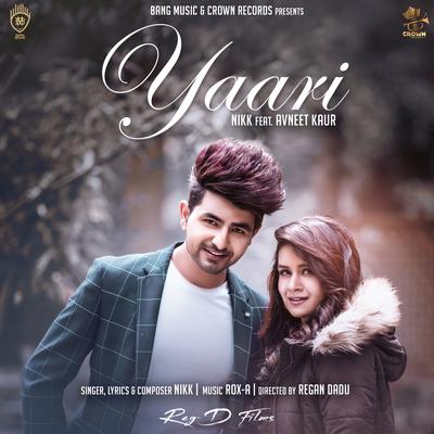 Yaari By Nikk, Avneet Kaur's cover