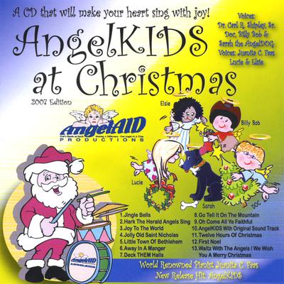 Angel Kids At Christmas's cover