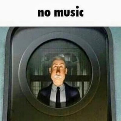 no music's cover