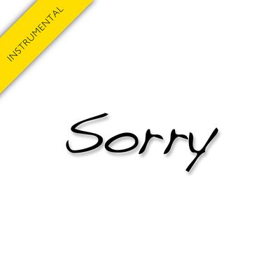 Sorry (Instrumental) - Single's cover