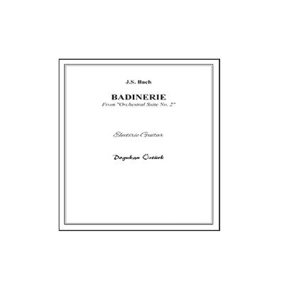 Badinerie, Orchestral Suite No.2 in B Minor, BWV 1067 By Doğukan Öztürk's cover