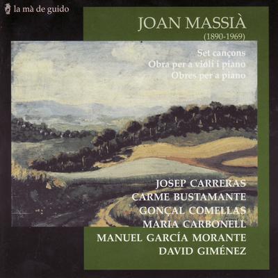 Joan Massià: Seven songs / Violin and piano works's cover