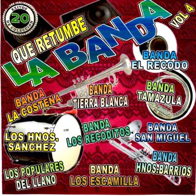 Que Retumbe la Banda, Vol. 4's cover