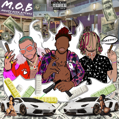 M.O.B By Splash Zanotti, Riff Raff, Lil Pump's cover