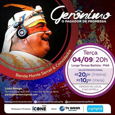 Geronimo Santana's cover