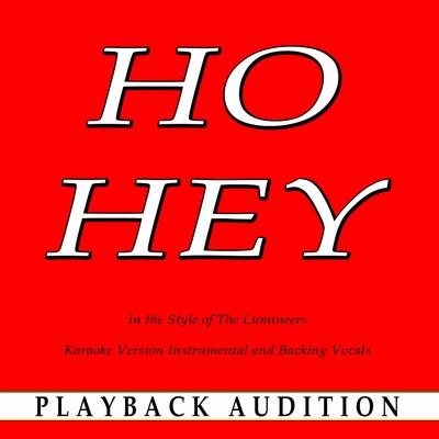 Ho Hey (In the Style of the Lumineers) [Karaoke Version]'s cover