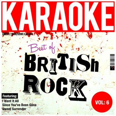 Karaoke - British Rock, Vol. 6's cover