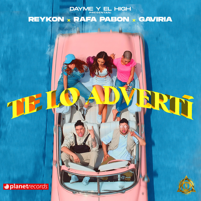 Te Lo Advertí's cover