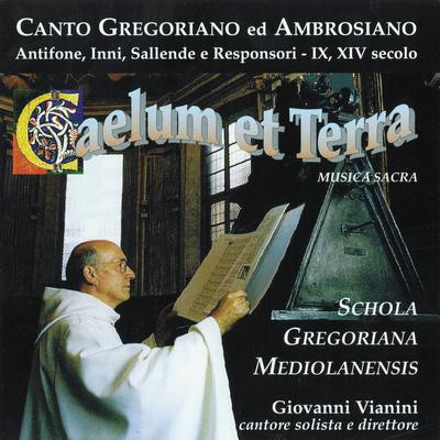 Gaudens gaudebo By Schola Gregoriana Mediolanensis, Giovanni Vianini's cover