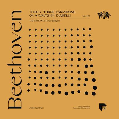 Beethoven: Thirty-Three Variations on a Waltz by Diabelli, Op. 120: Variation 2. Poco allegro's cover