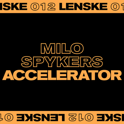 Accelerator By Milo Spykers's cover