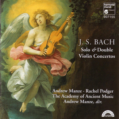 Concerto in D Minor for Two Violins, BWV 1043: I. Vivace By Andrew Manze, Academy of Ancient Music's cover