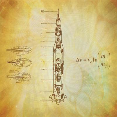 Tsiolkovsky's Budget: a. S-IC / b. S-II / c. S-IVB By The Machine's cover