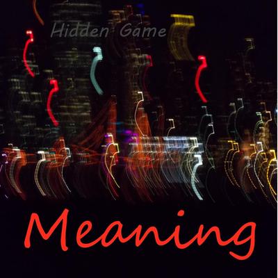 Meaning's cover