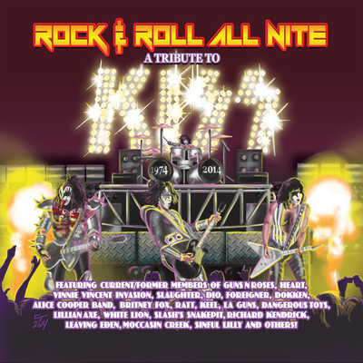 Rock & Roll All Nite: A Tribute To Kiss 1974-2014's cover
