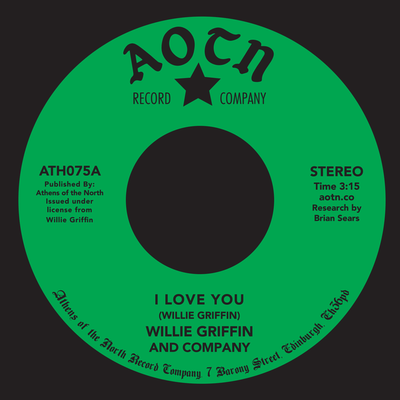 I Love You By Willie Griffin's cover