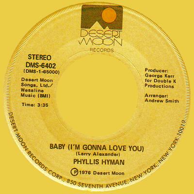 Baby (I'm Gonna Love You) By Phyllis Hyman's cover