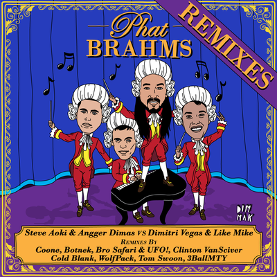 Phat Brahms (Remixes)'s cover