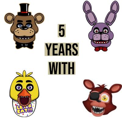 Five Years With Freddy's cover