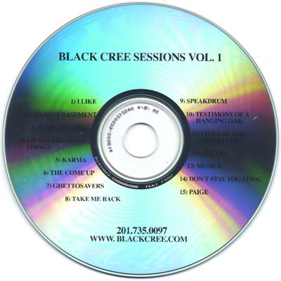 Black Cree Sessions vol. 1's cover